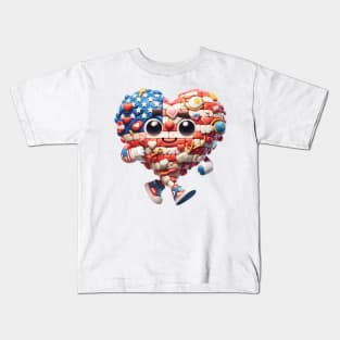 I love USA Kids T-Shirt